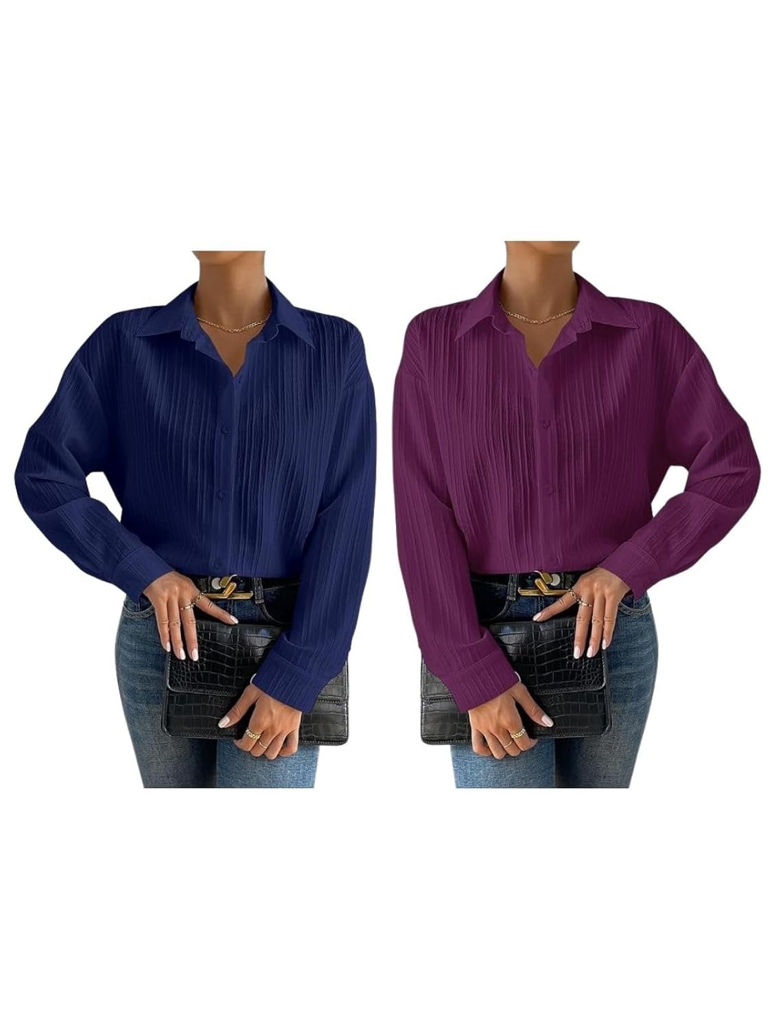 GRECIILOOKS Shirt for Women | Women Shirt | Long Shirt for Women | Shirt Tops for Women | Oversized Shirt for Women - Image 7