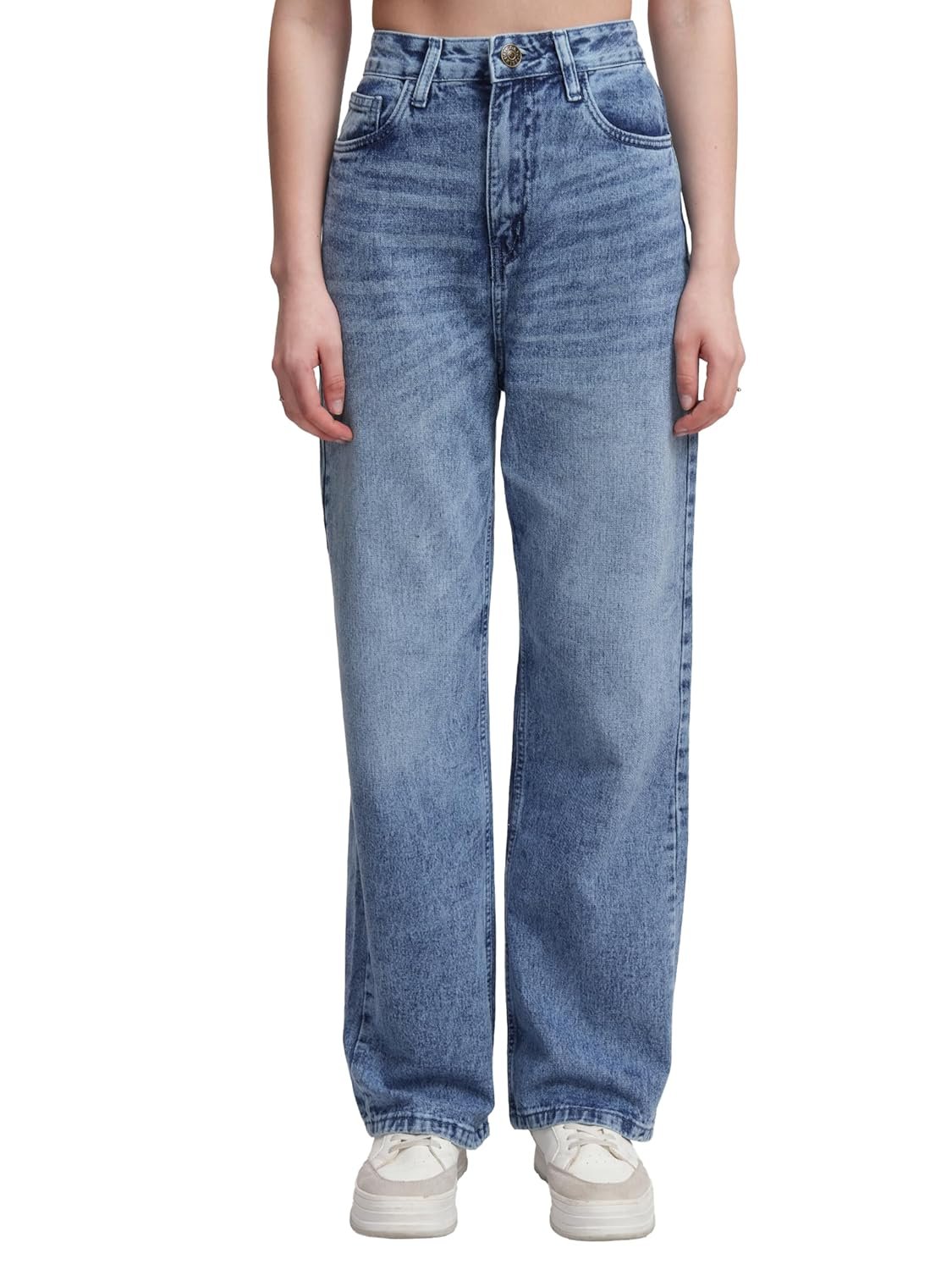 Tokyo Talkies Women Straight Fit Jeans - Image 2