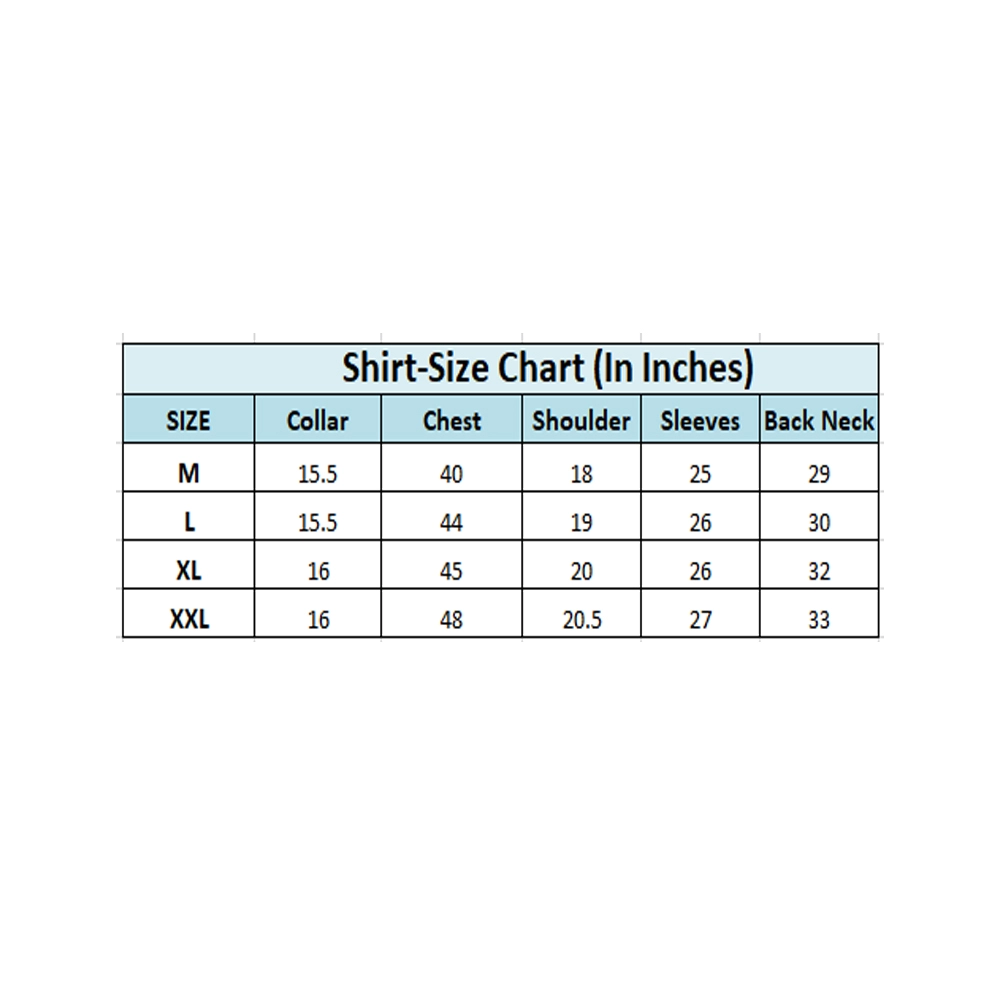 Generic Men's Cotton Blended Striped Full Sleeve Shirt (White-Blue) - Image 3